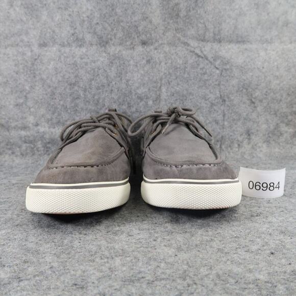 Gap Shoes Mens 11 Casual Boat Sneaker Classic Moc Toe Expedition Grey Comfort - Picture 3 of 13